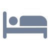 Bed icon showing bedroom count