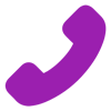 Phone handset icon for calling