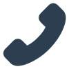 Phone handset icon for calling