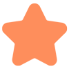 Icon of a star for rating