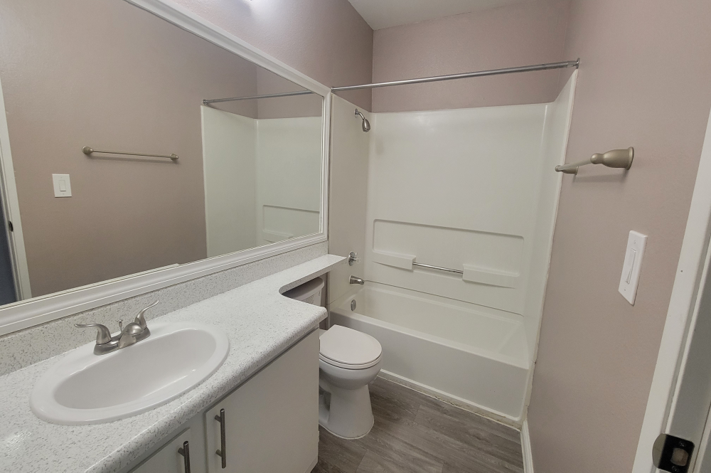 2x2 Bedroom photo of Sunset Springs apartment Bathroom 1