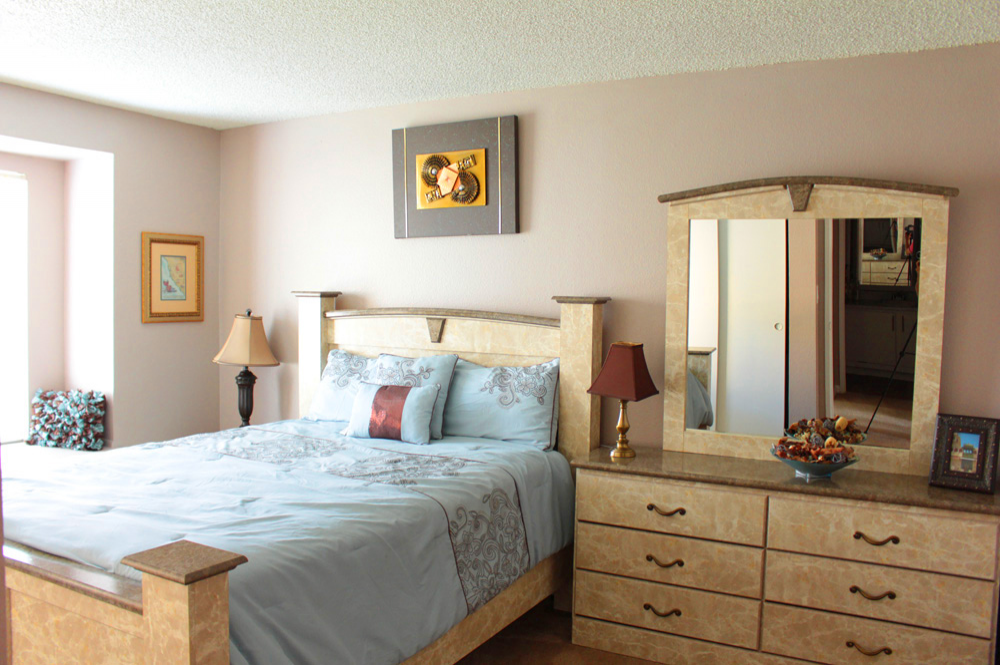 Interior photo of Sunset Springs apartment Bedroom 2