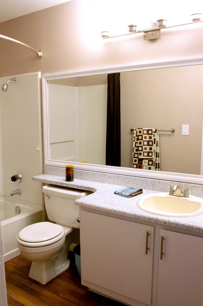Interior photo of Sunset Springs apartment Comfort Room 1